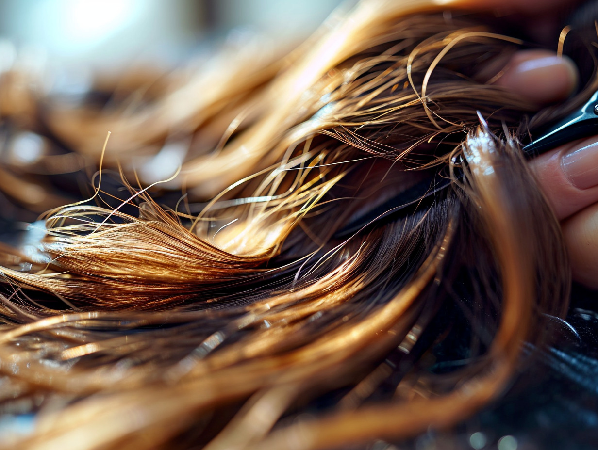 fourches cheveux