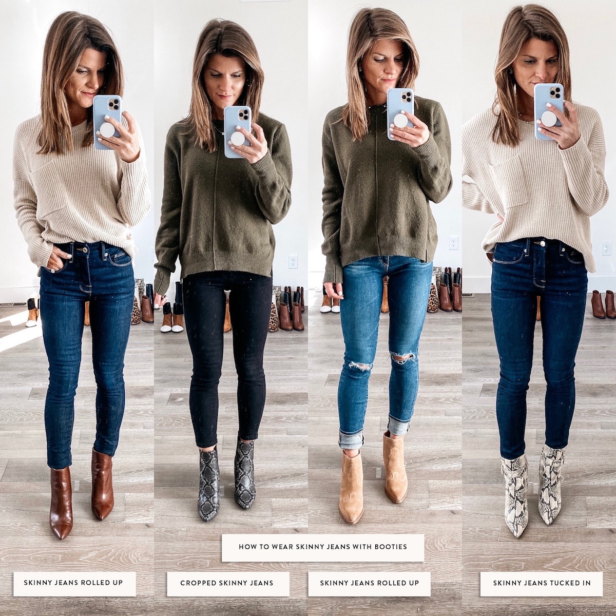 look jean bottines
